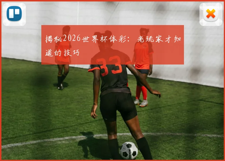揭秘2026世界杯体彩：老玩家才知道的技巧